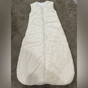 2.5 TOG Minky Cream Sleep Sack